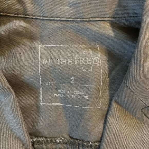 Free People, We the Free, Cargo Moto Romper - Picture 4 of 5